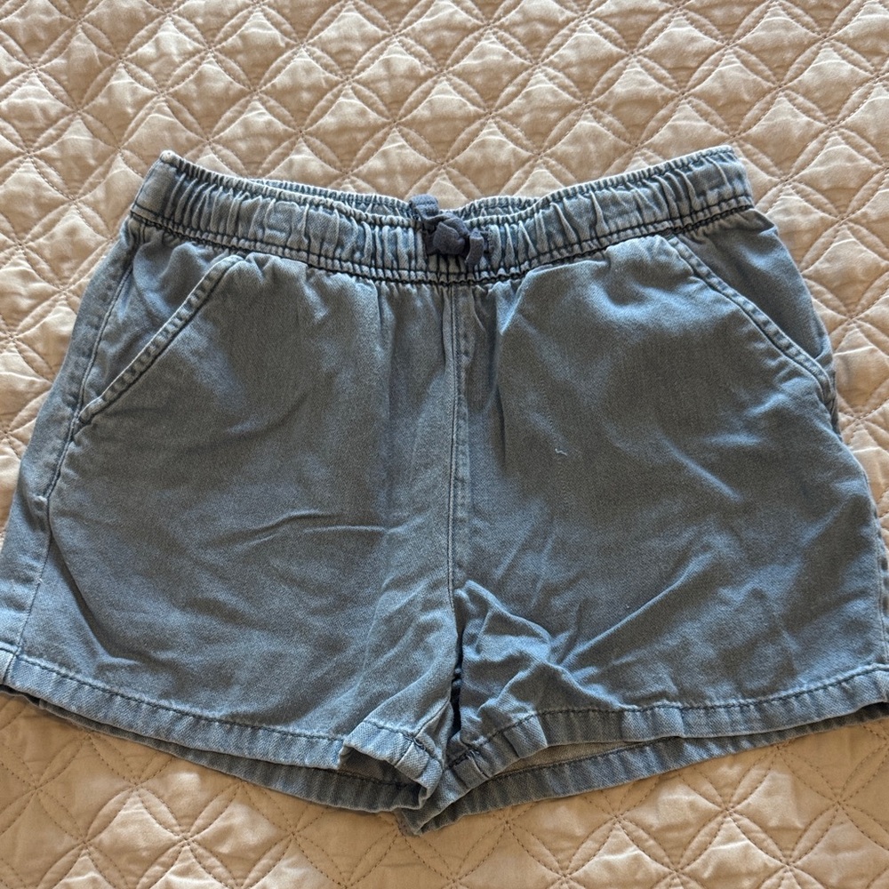 Cat & Jack Light Blue Elastic Waist Shorts
